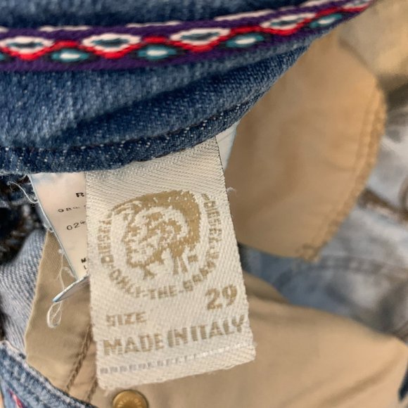 Diesel Matic Low-Rise Skinny Jeans in Wash 008HG (Waist 29"/length 32") - Picture 10 of 10